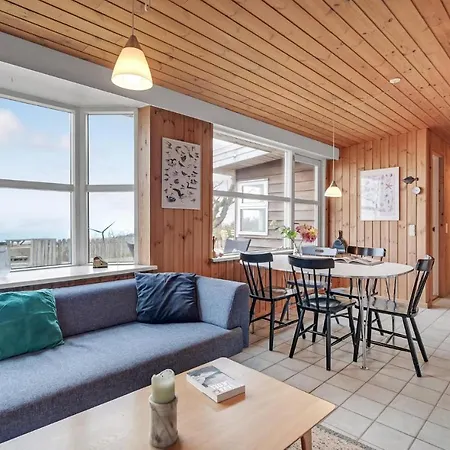 Beach Front Home In Knebel With Sauna * Knebel