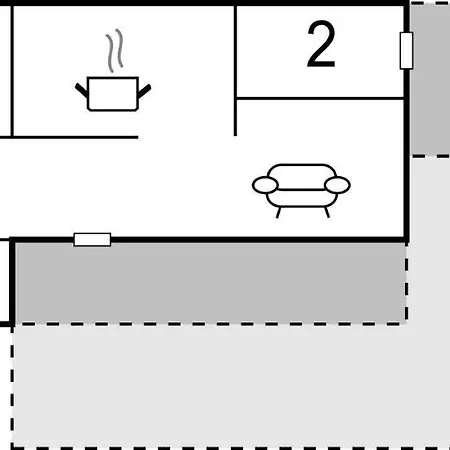 Three-bedroom In Semesterbostad *